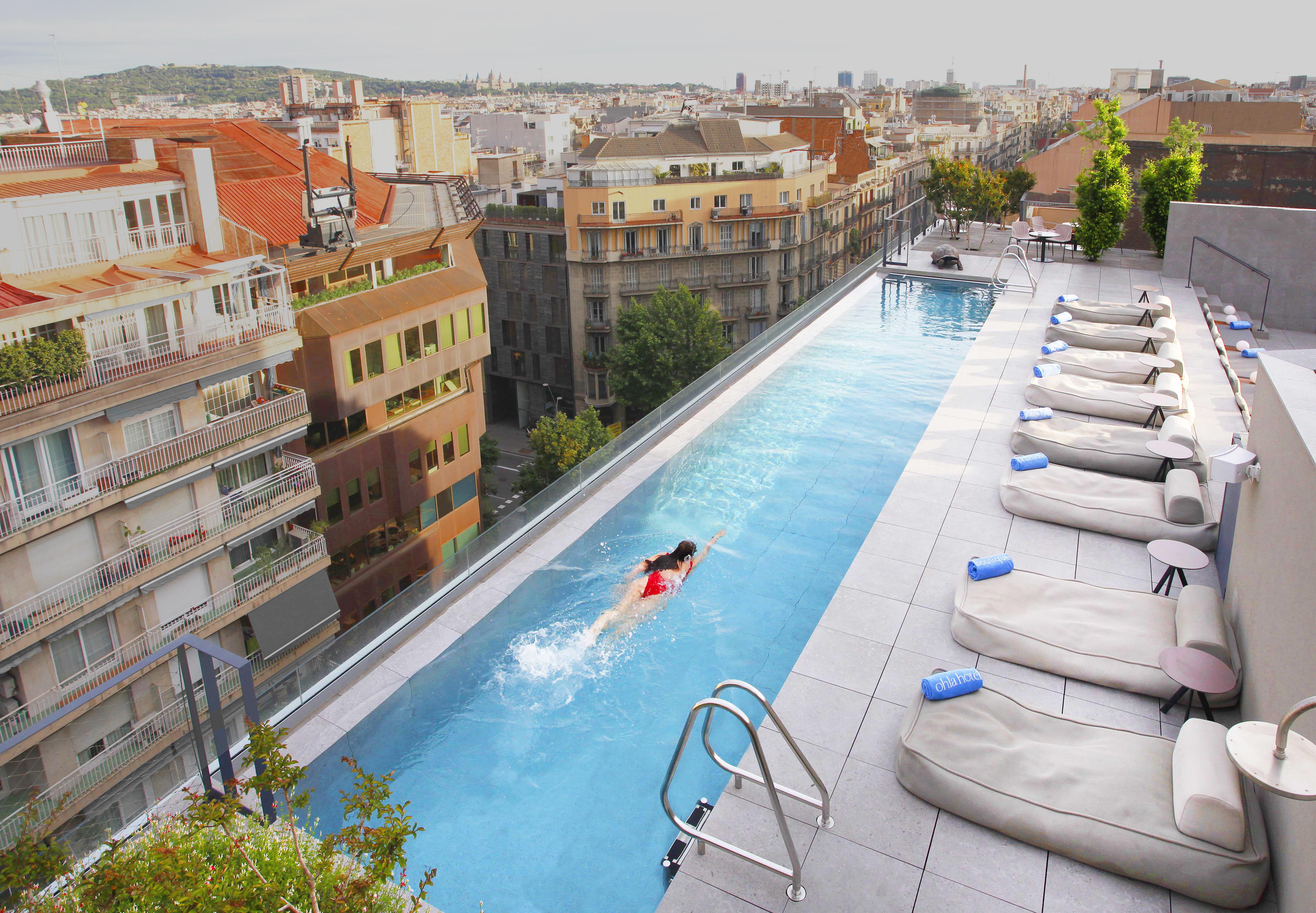 Ohla Eixample Hotel Barcelona Eksteriør billede